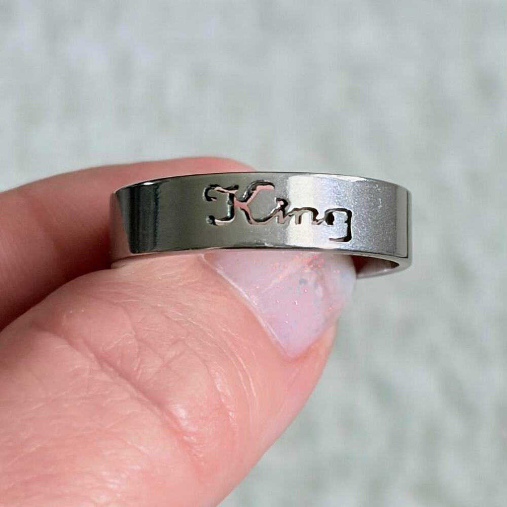 Stainless Steel King Cutout Ring